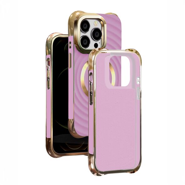 Circle Glam Mag case for iPhone 16 6,1&quot; purple 5907457796584