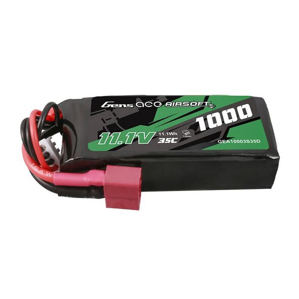 Gens ace Gens ace 35C 1000mAh 3S1P 11.1V Airsoft Gun Lipo Battery with T Plug 065601  GEA10003S35D έως και 12 άτοκες δόσεις 6928493309995