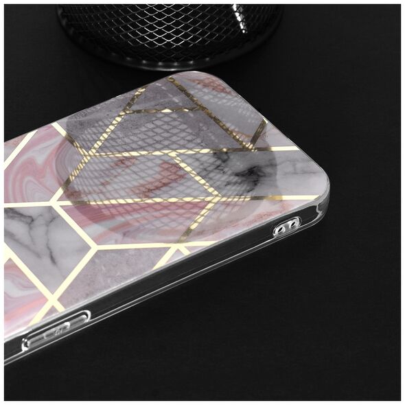 Techsuit Case for Samsung Galaxy A06 - Techsuit Marble Series - Pink Hex 5949419253261 έως 12 άτοκες Δόσεις