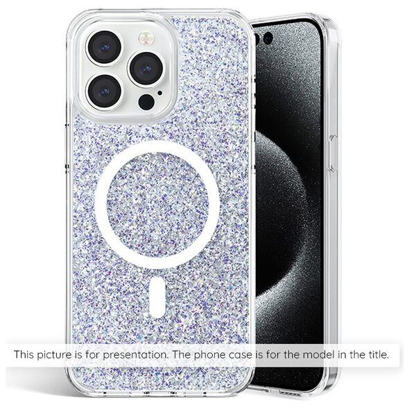 Techsuit Case for Samsung Galaxy A06 - Techsuit Sparkly Glitter - White 5949419253377 έως 12 άτοκες Δόσεις