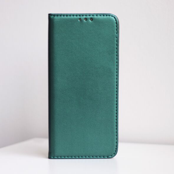 Smart Magnetic case for Oppo Reno 12F 5G (Global) / 12FS 5G dark green 5906961901309