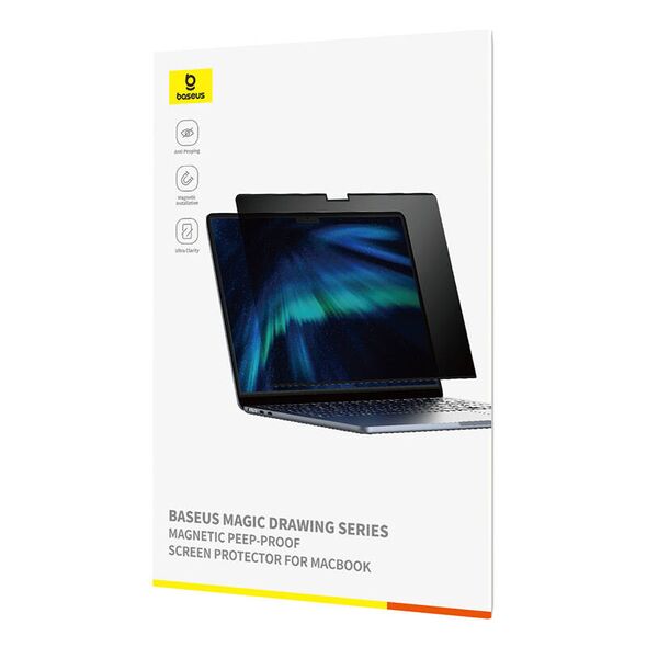 Baseus Screen Protector Baseus Magic Drawing for MacBook Pro 16" (2021/2023) + cleaning kit (clear) 066948  P40012303201-04 έως και 12 άτοκες δόσεις 6932172663438