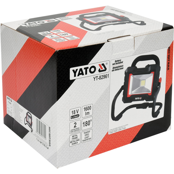 YATO ΠΡΟΒΟΛΕΑΣ LED 18V SOLO YT-82961 20182961 ΤΕΜΑΧΙΟ εως 12 άτοκες δόσεις