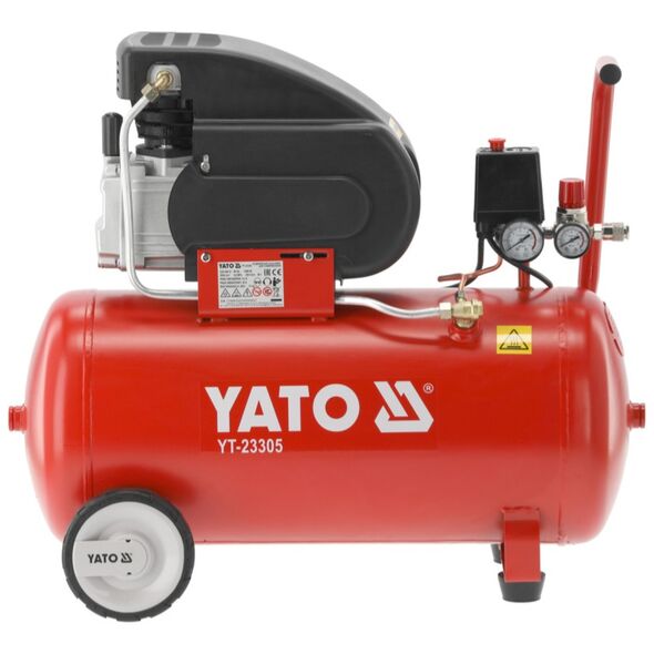 YATO ΑΕΡΟΣΥΜΠΙΕΣΤΗΣ 50lt 2HP YT-23305 20123305 ΤΕΜΑΧΙΟ εως 12 άτοκες δόσεις