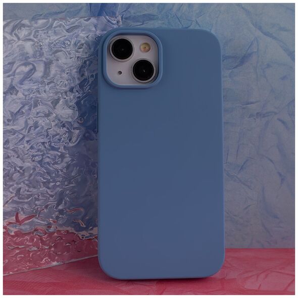 Solid Silicon case for iPhone 16 Pro 6,3&quot; light blue 5907457797109