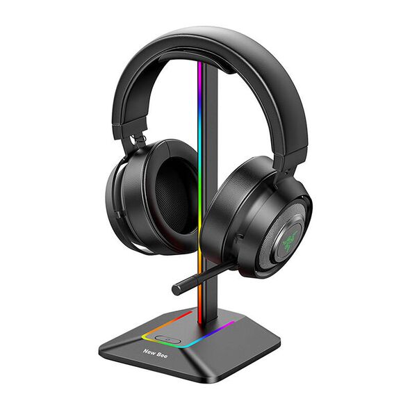 NewBee Headphone holder with USB New Bee NB-Z8 (RGB) 071346  NB-Z8 έως και 12 άτοκες δόσεις 5906168439735