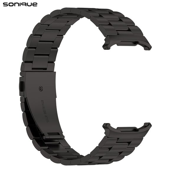 Λουράκι Stainless Steel Bracelet Sonique Classic για Samsung Galaxy Watch 7 Ultra (47mm) Μαύρο 5210312045247