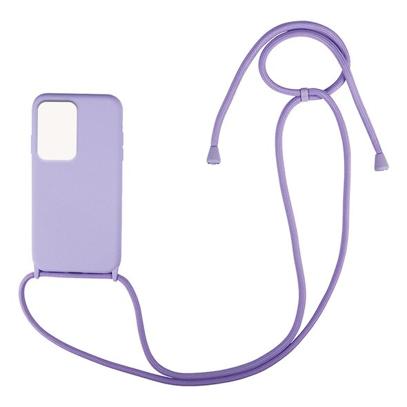 Θήκη Σιλικόνης με Κορδόνι CarryHang Sonique Xiaomi Xiaomi 11T / Xiaomi 11T Pro Λιλά 5201101772628