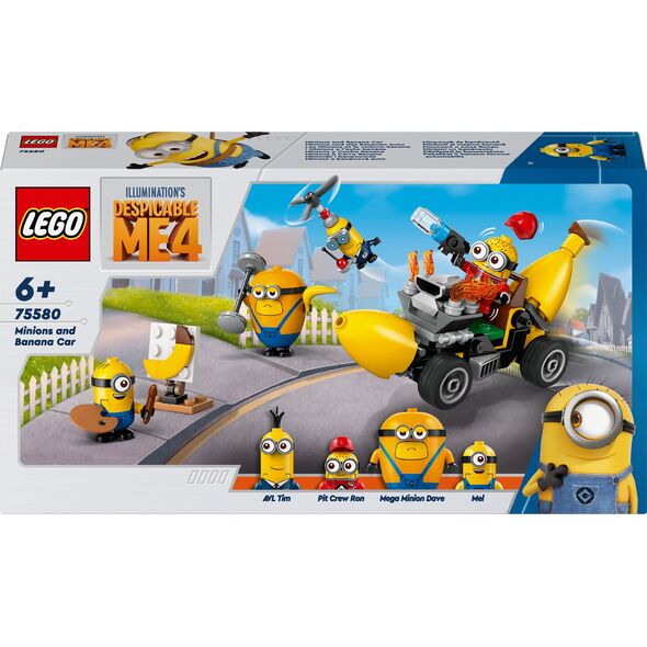 LEGO Minions Minionki i bananowóz (75580)