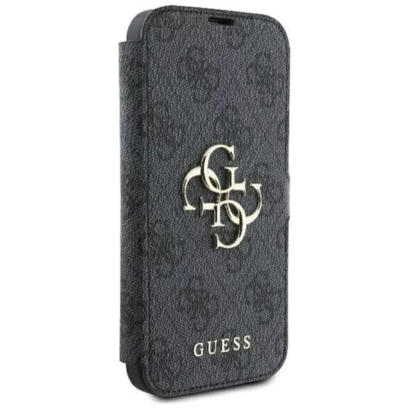 Guess Case for iPhone 16 Plus - Guess Book 4G (GUBKP16M4GMGGR) - Black 3666339346133 έως 12 άτοκες Δόσεις