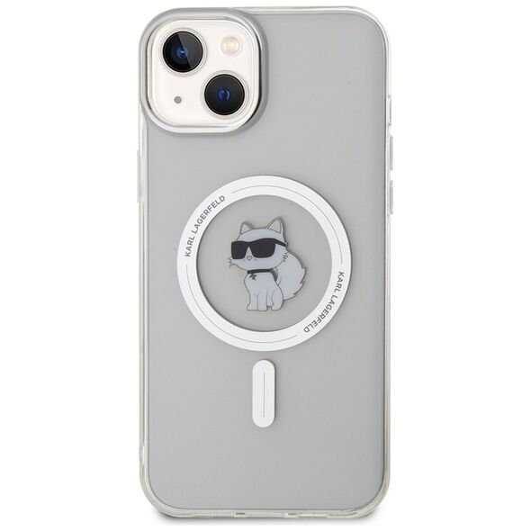 Karl Lagerfeld Case for iPhone 15 Plus / iPhone 14 Plus - Karl Lagerfeld IML MagSafe (KLHMPMP15MHFCCCCNOT) - Choupette 3666339162405 έως 12 άτοκες Δόσεις