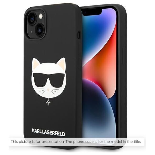 Karl Lagerfeld Case for iPhone 15 Pro - Karl Lagerfeld Silicone MagSafe (KLHMP15LSCHPPLF) - Fuschia Choupette Head 3666339257422 έως 12 άτοκες Δόσεις