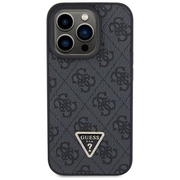 Guess Case for iPhone 15 Pro - Guess Crossbody 4G Metal Logo (GUHCP15LP4TDSCPK) - Black 3666339146825 έως 12 άτοκες Δόσεις