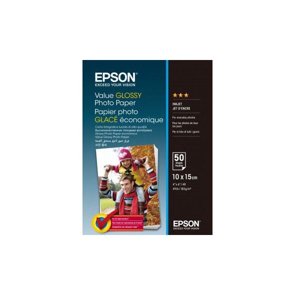 Epson Papier fotograficzny do drukarki A6 (C13S400038)