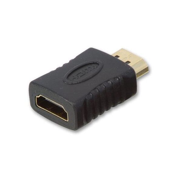 Adapter AV Lindy HDMI - HDMI czarny (41232)