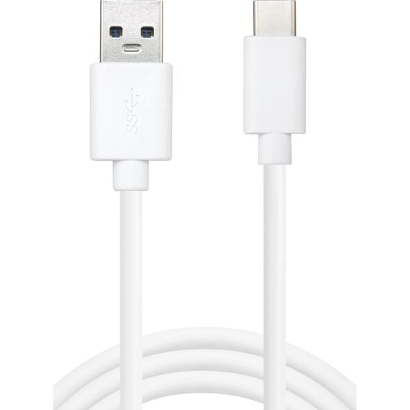 Kabel USB Sandberg USB-A - USB-C 1 m Biały (336-15)