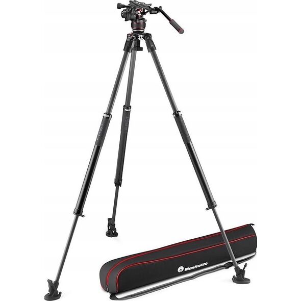 Statyw Manfrotto Zestaw 635 Carbon Fast Single + głowica 612