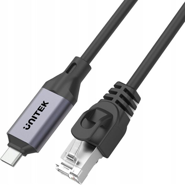 Unitek Unitek Kabel Ethernet USB C RJ-45 LAN, przewód sieciowy, 5m