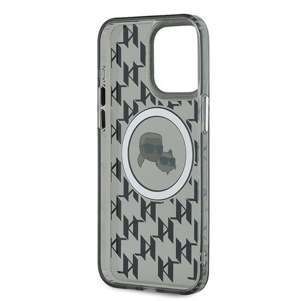 Karl Lagerfeld Case for iPhone 15 Pro Max - Karl Lagerfeld IML MagSafe (KLHMP15XHMCKMHK) - Monogram Karl&Choupette Head 3666339284916 έως 12 άτοκες Δόσεις