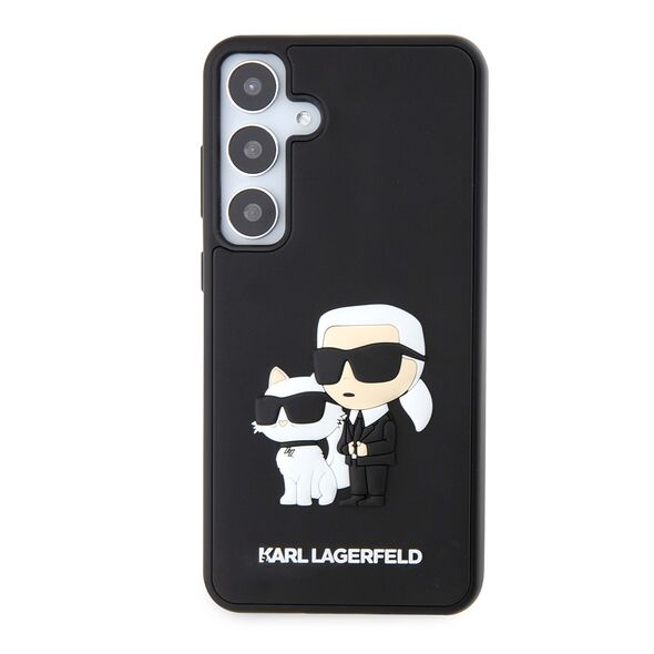 Karl Lagerfeld Case for Samsung Galaxy S24 Plus - Karl Lagerfeld 3D Design (KLHCHCS24M3DRKCNK) - Rubber Karl&Choupette 3666339241971 έως 12 άτοκες Δόσεις