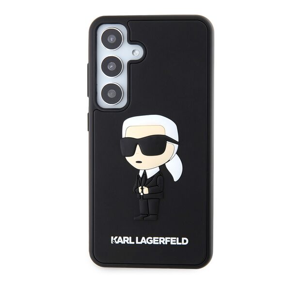 Karl Lagerfeld Case for Samsung Galaxy S24 - Karl Lagerfeld 3D Design (KLHCHCS24S3DRKINK) - Rubber Ikonik 3666339241995 έως 12 άτοκες Δόσεις