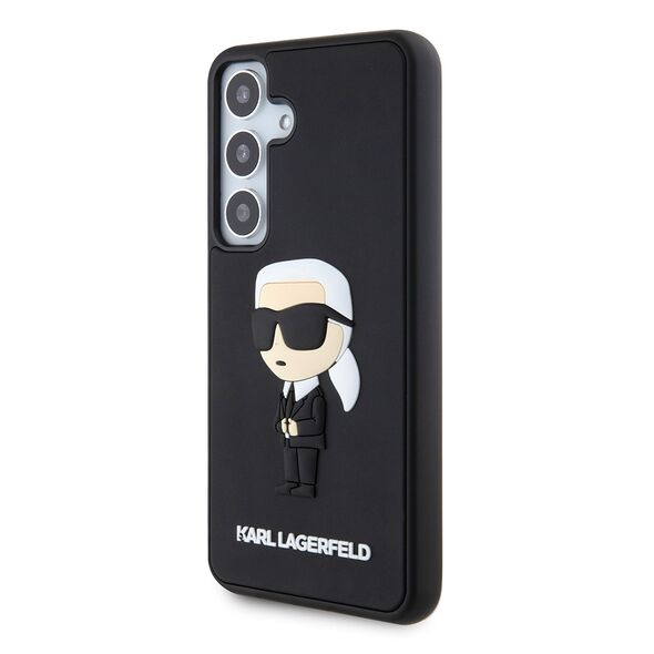 Karl Lagerfeld Case for Samsung Galaxy S24 - Karl Lagerfeld 3D Design (KLHCHCS24S3DRKINK) - Rubber Ikonik 3666339241995 έως 12 άτοκες Δόσεις