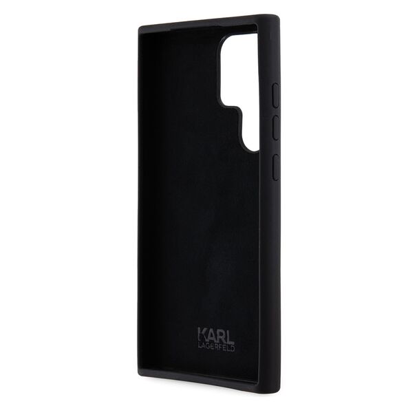 Karl Lagerfeld Case for Samsung Galaxy S23 Ultra (KLHCHCS23LSMHMHKKKNPK) - Karl Lagerfeld Silicone - Ikonik Metal Pin 3666339242282 έως 12 άτοκες Δόσεις