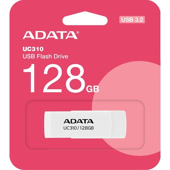 Pendrive ADATA Pendrive UC310 128GB USB3.2 biały