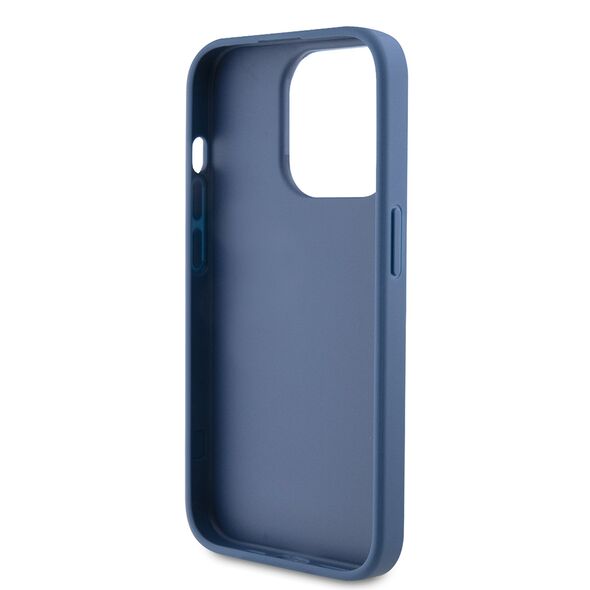 Guess Case for iPhone 15 Pro - Guess Hardcase 4G Big Metal Logo - Blue, GUHCP15L4GMGBL, GUHCP15L4GMGBL 3666339194147 έως 12 άτοκες Δόσεις