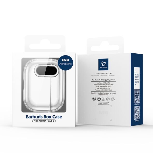 Dux Ducis Case for Apple AirPods 4 - Dux Ducis PECL Series - Clear 6971824160482 έως 12 άτοκες Δόσεις