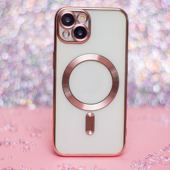 Color Chrome Mag case for Samsung Galaxy A15 4G / A15 5G rose gold 5906961914118