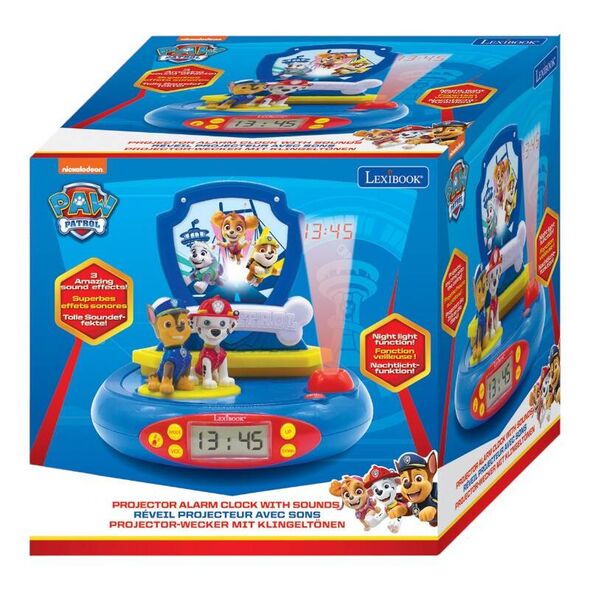 Lexibook Paw Patrol Alarm Clock RP500PA Lexibook 064538  RP500PA έως και 12 άτοκες δόσεις 3380743046655