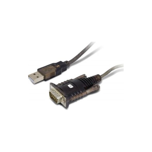 Techly USB 9 pin - DB-9, 1.5m, Czarny (IDATA-USB2-SER-1)