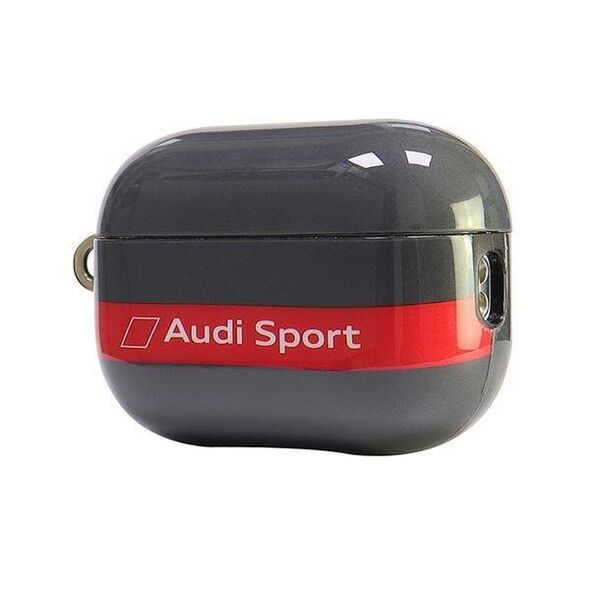 Original Case APPLE AIRPODS PRO 2 Audi IML Sport Cover (AUS-IMLAPP2-RSQ/D4-GY) gray 6955250228190