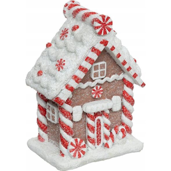 Dekoracja świąteczna Atmosphera GINGERBREAD HOUSE RESIN H15