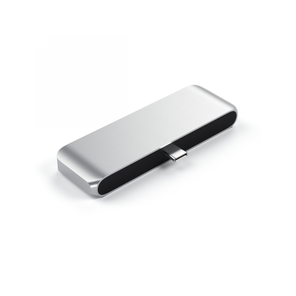 Satechi Aluminium Mobile Pro Hub USB-C (USB-C 60W, 4K HDMI, USB-A 3.0, jack port) (silver) STH56 879961008024