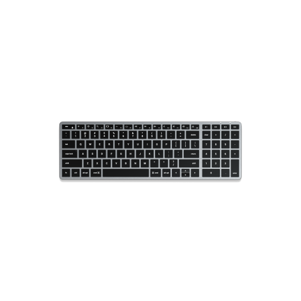 Satechi Slim X2 Bluetooth Backlit Keyboard space gray STH119 879961009045