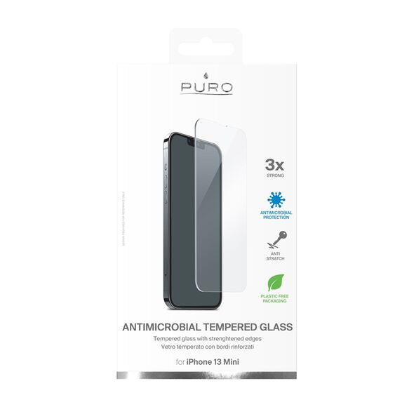 PURO Glass Anti-Bacterial Apple Apple iPhone 13 mini PUR495 8033830303289