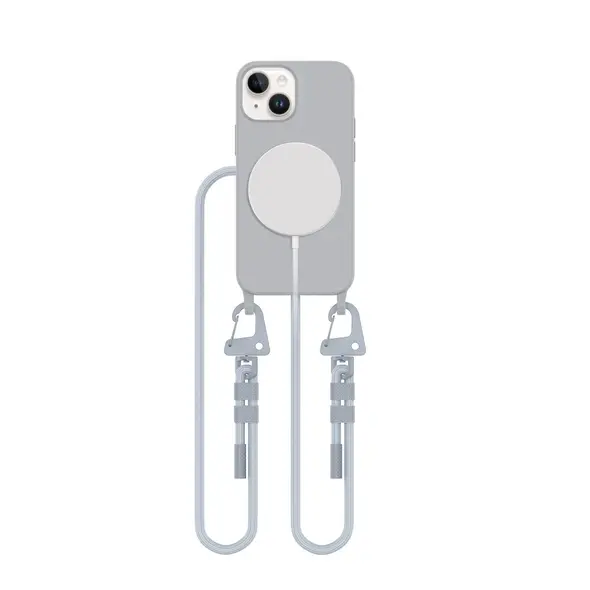 Tech-Protect Magnecklace MagSafe Apple iPhone 13 Mini Crayon Grey THP3304 5906302376117