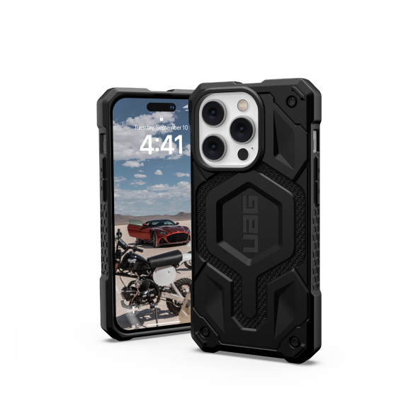 UAG Urban Armor Gear Monarch MagSafe Apple iPhone 14 Pro (kevlar - black) UAG1054 840283901621