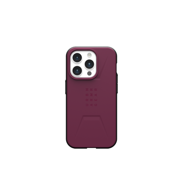 UAG Urban Armor Gear Civilian MagSafe Apple iPhone 15 Pro (bordeaux) UAG1286 840283909290