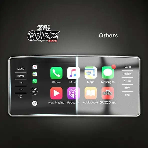 GrizzGlass CarDisplay Protection matte film for Android Radio DJKD 9" GRZ10920 5906146425163