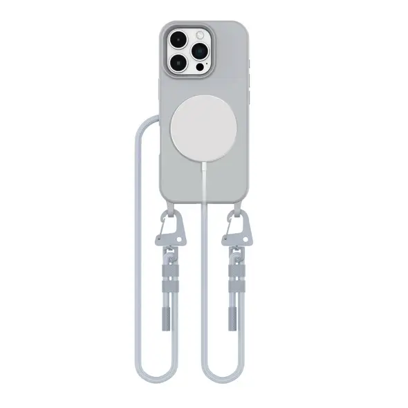 Tech-Protect Magnecklace MagSafe Apple iPhone 16 Pro Max Crayon Grey THP3222 5906302311989