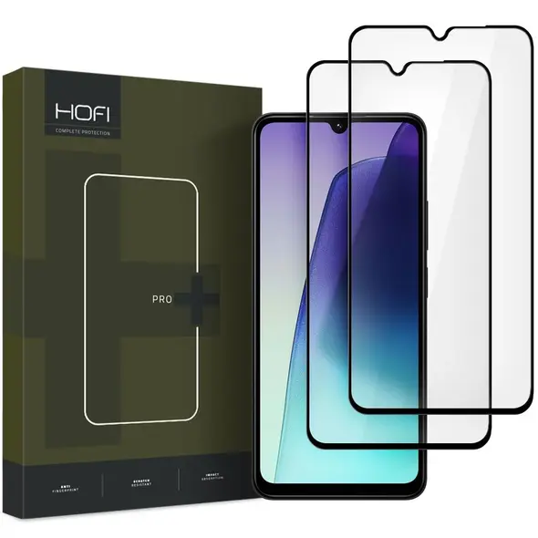 Hofi Glass Pro+ Xiaomi Redmi 14C Black [2 PACK] HOFI554 5906302371013