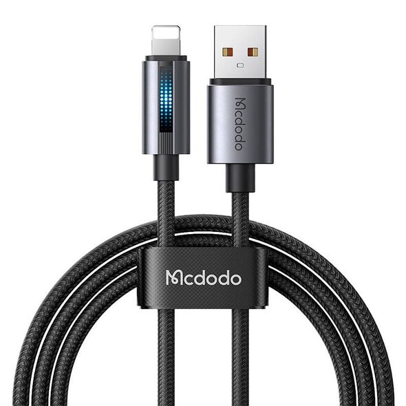 Mcdodo Mcdodo USB-A to Lightning Cable CA-5660 With Breathing Light 1.2m (black) 066819  CA-5660 έως και 12 άτοκες δόσεις 6921002656603