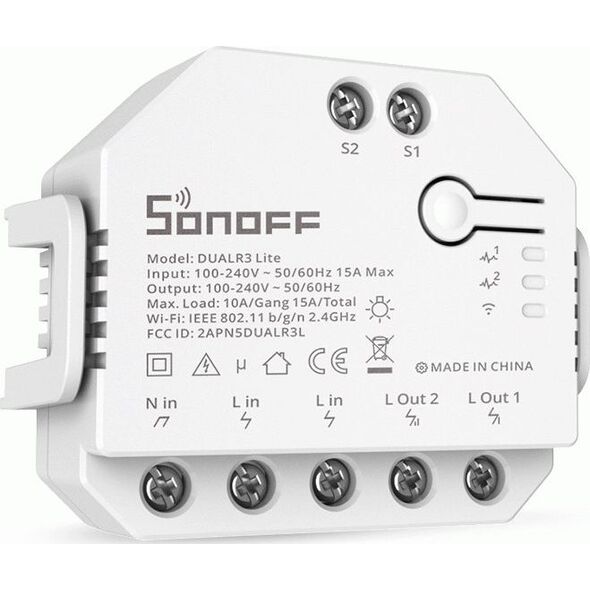 Sonoff Inteligentny przełącznik Sonoff Dual R3 Lite