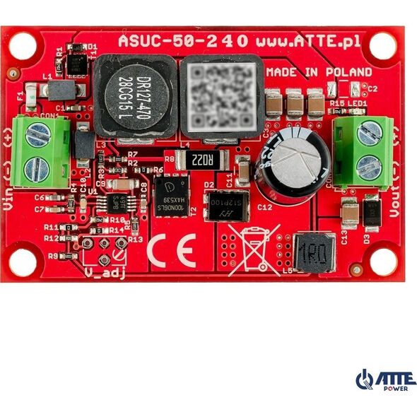 Przetwornica Atte PRZETWORNICA DC/DC ATTE ASUC-50-240-OF