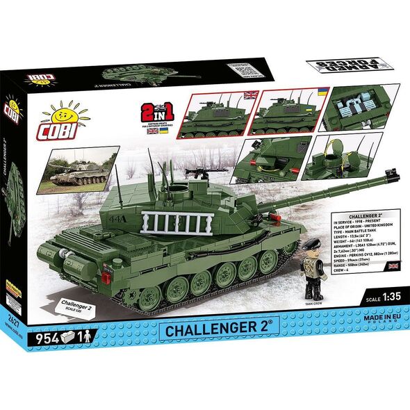 XXX_Cobi Klocki (Cobi) Klocki Challenger 2 954 klocki