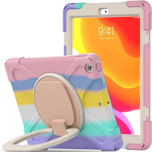 Tech-Protect X-Armor case for iPad 10.2&quot; 7 / 8 / 9 2019-2021 - pink and blue 9589046917417