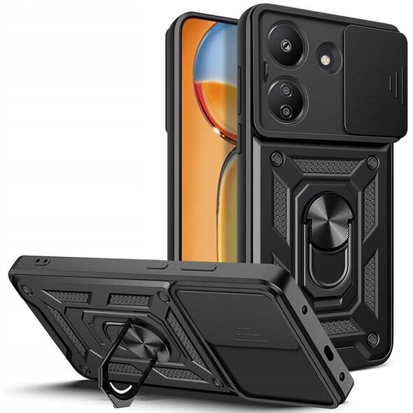 Tech-Protect CamShield Pro case for Xiaomi Redmi 13C / Poco C65 - black 9319456608588